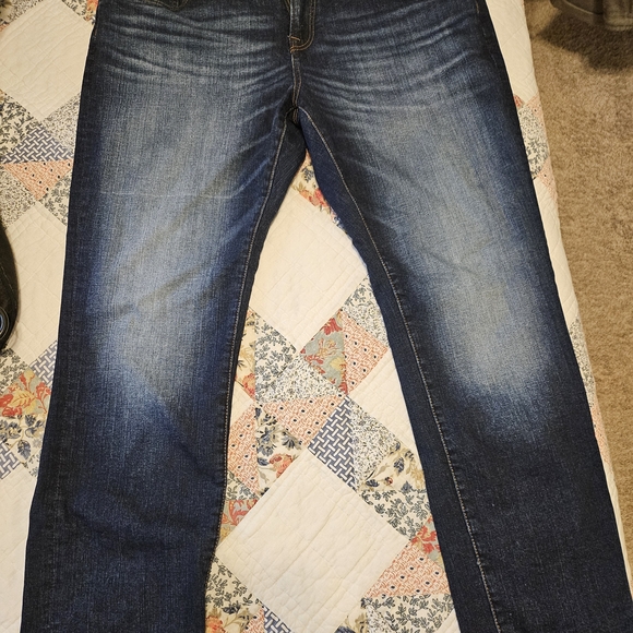 Men's Buffalo David Bitton Ash blue Denim Slim Jeans - Picture 4 of 9